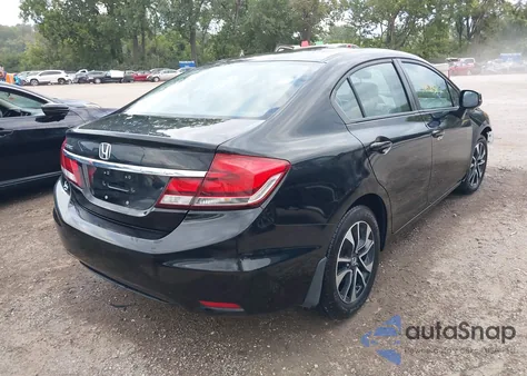 2013 Honda Civic Exl из США, поврежденный, VIN 19XFB2F90DE034264